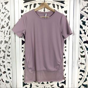 Fabletics Dusty Rose Valencia Athletic Top